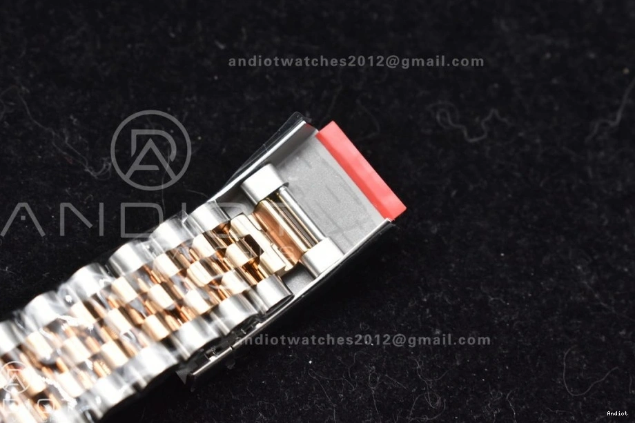 1:1 Best 904L SS Dial Stick Bracelet VR3235 on Steel Clean Edition Brown 41 DateJust RG 126333 Jubilee 0409